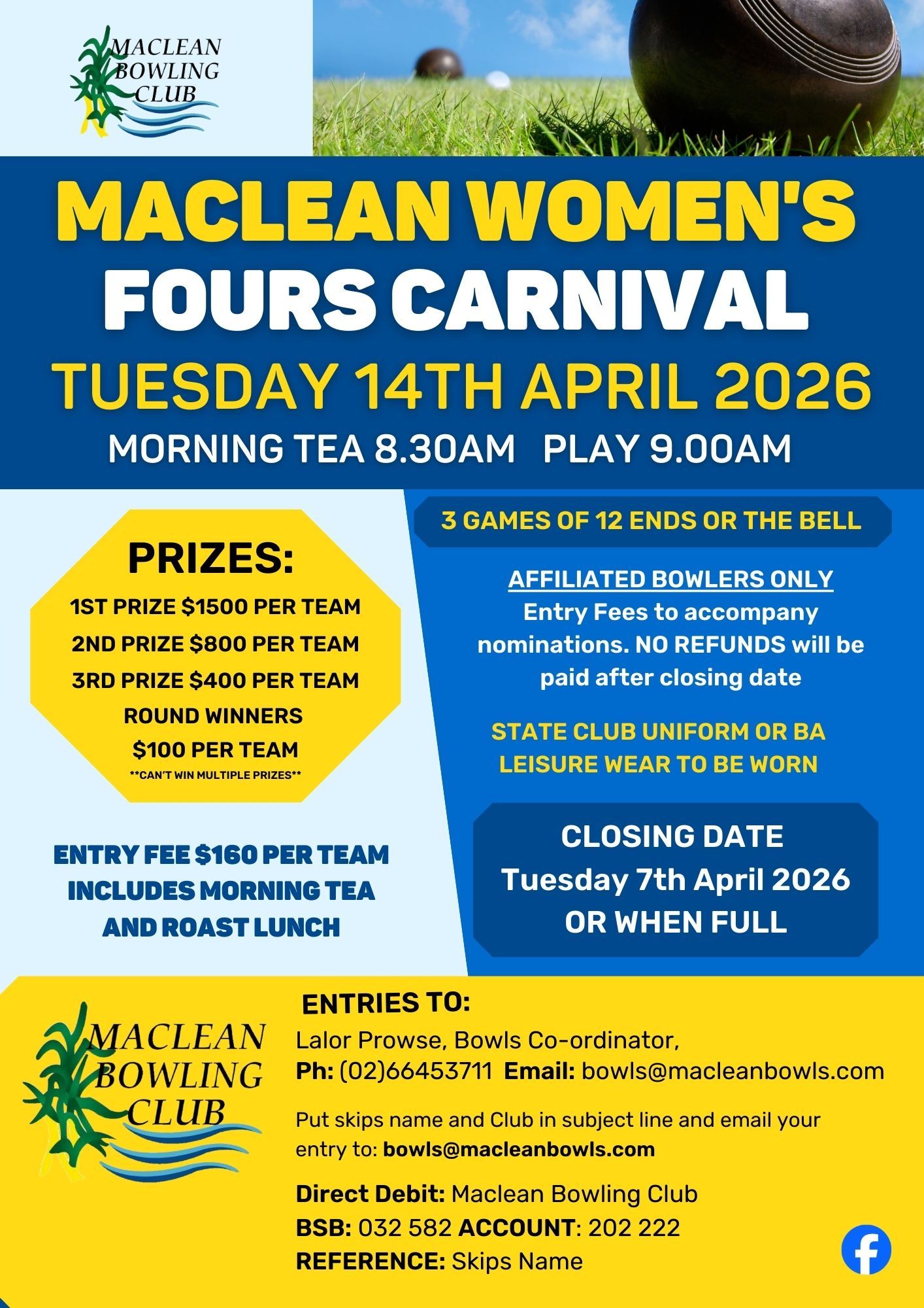 Maclean Women's Fours Ca