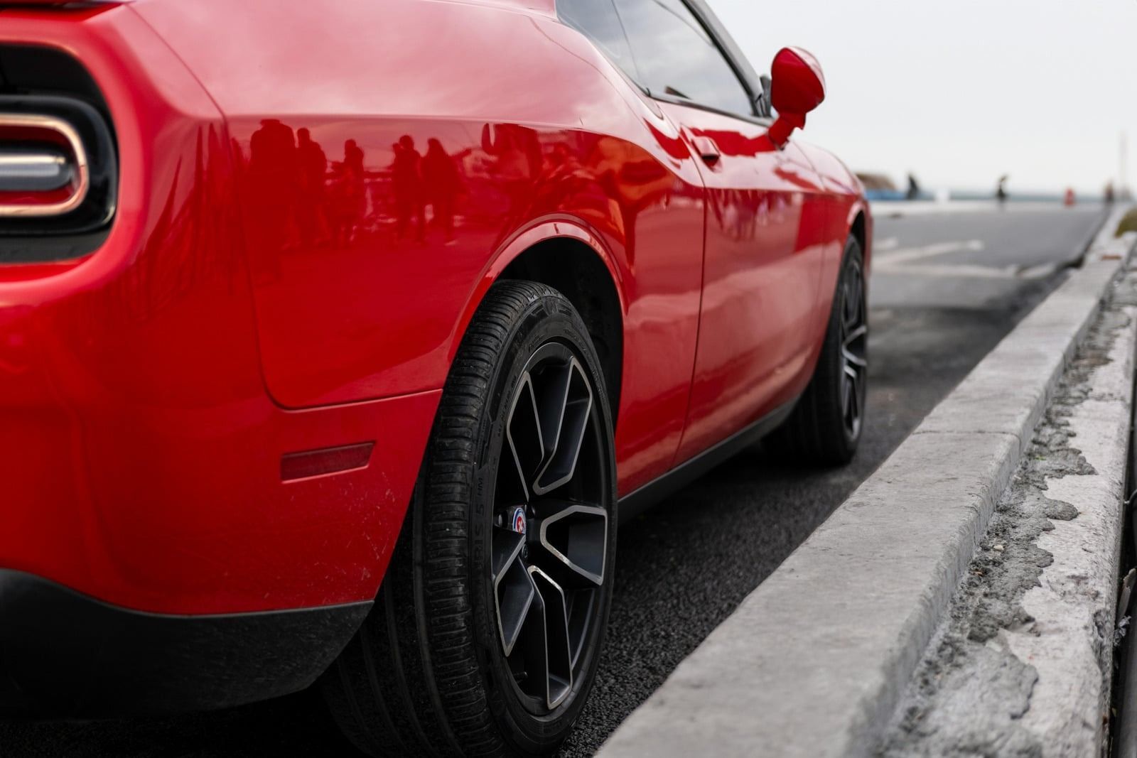 Red car