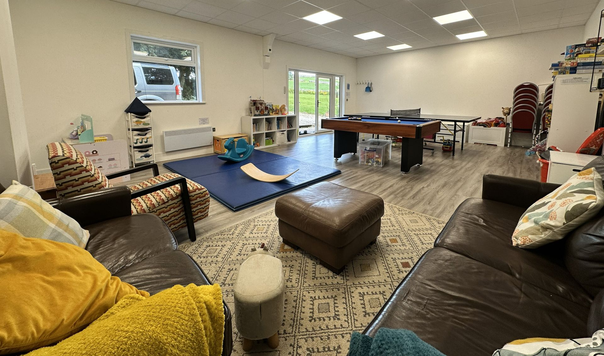 Holiday cottage with games room