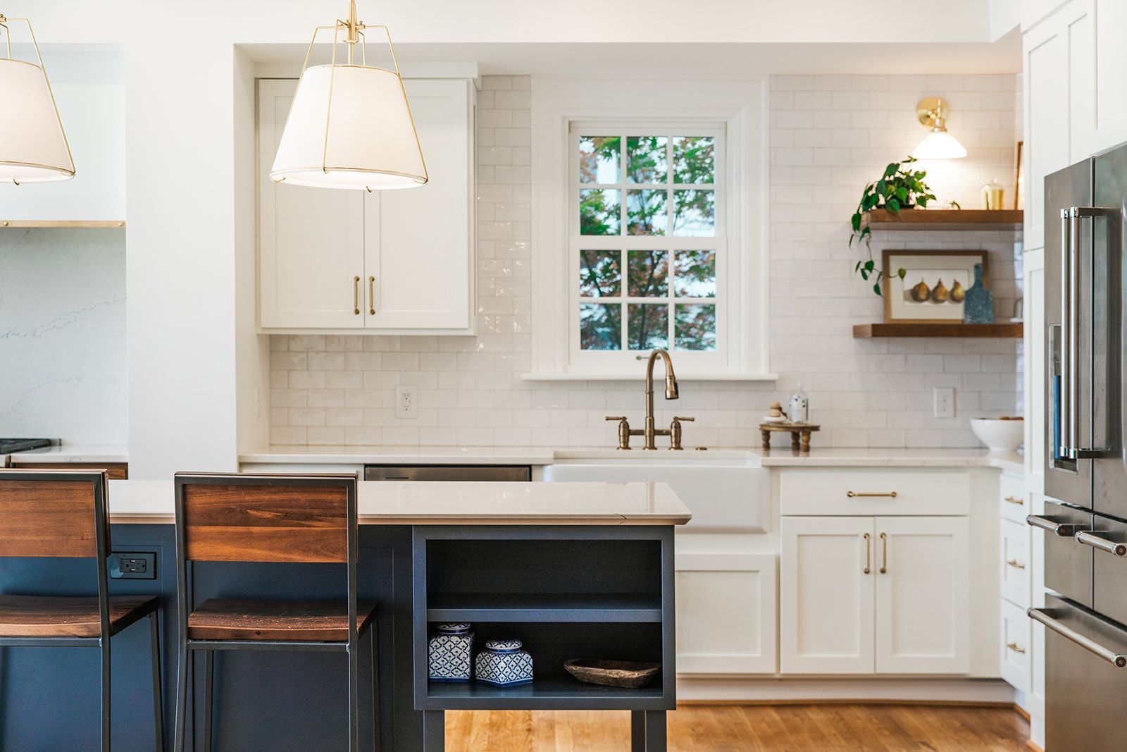 After kitchen remodeling