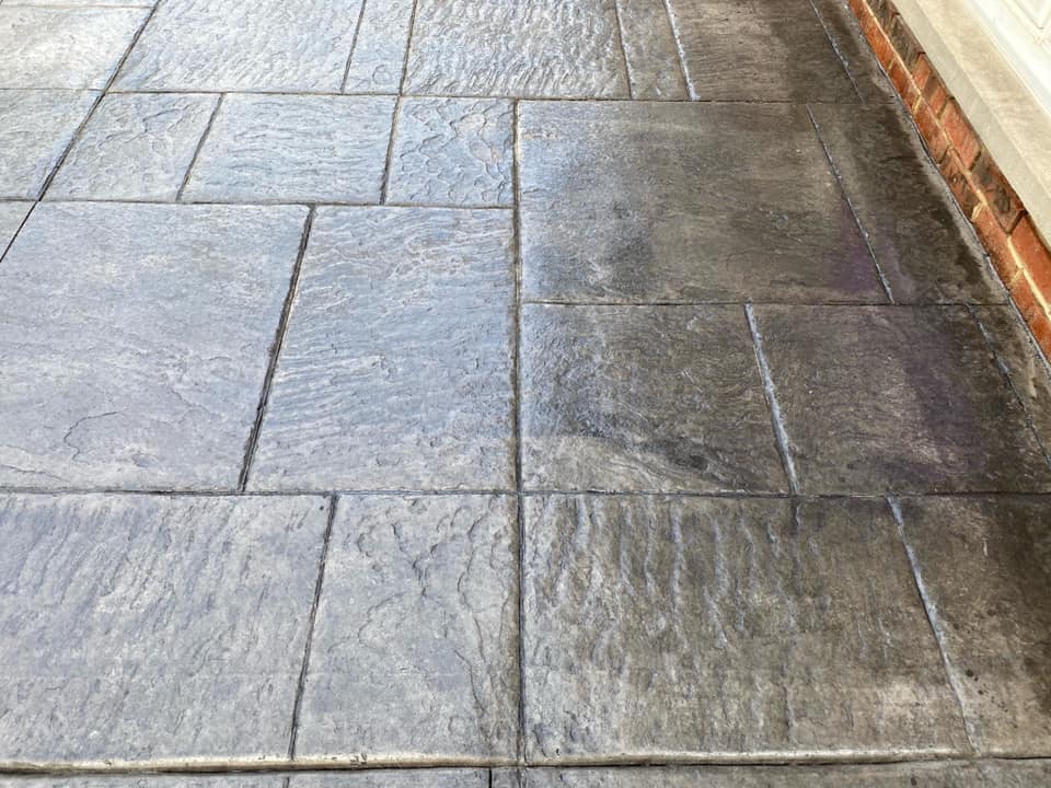Shiny Colored Concrete — Tinley Park, IL — Frazier Residential Concrete