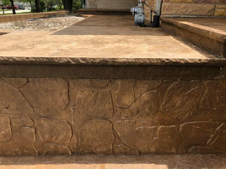 Retaining Wall — Tinley Park, IL — Frazier Residential Concrete