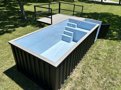 above ground container swimming pool
