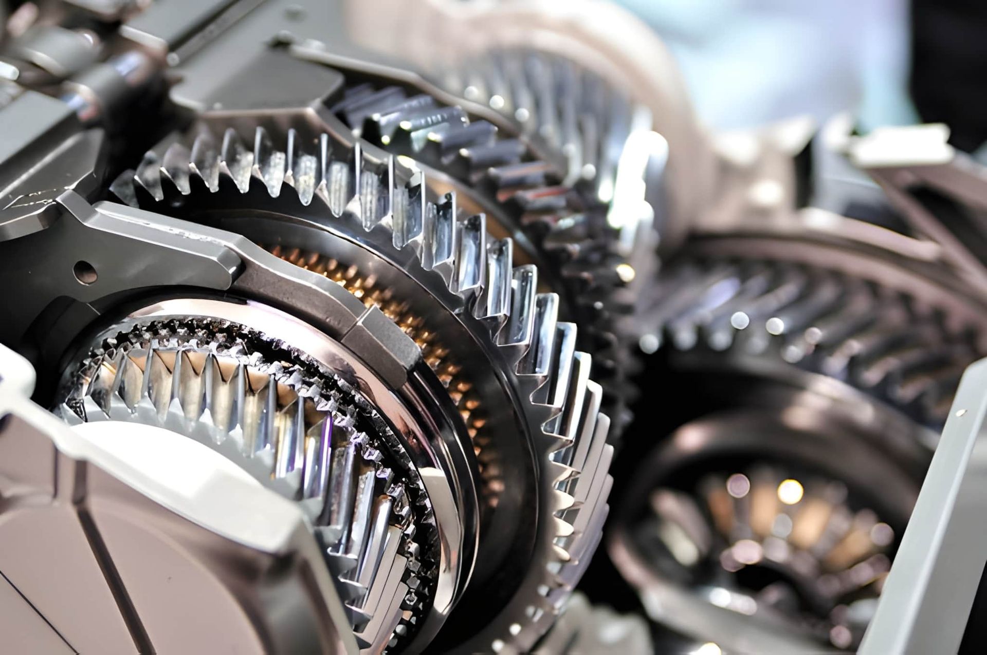 Close-Up of a Cut-away Car Transmission Showing Intricate Gears — Mechanical Care in Belconnen, ACT