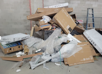 Cardboard Removal