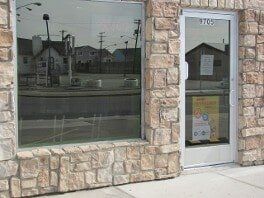 glass door and window - commercial doors in Arvada, CO