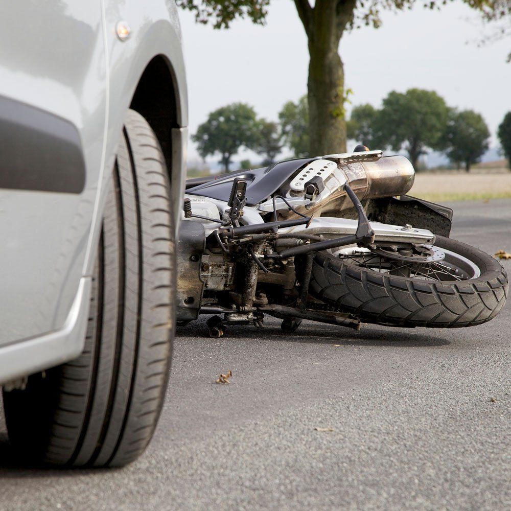 Motorcycle Crashes on A Car — Kingsport, TN — Todd East Attorney