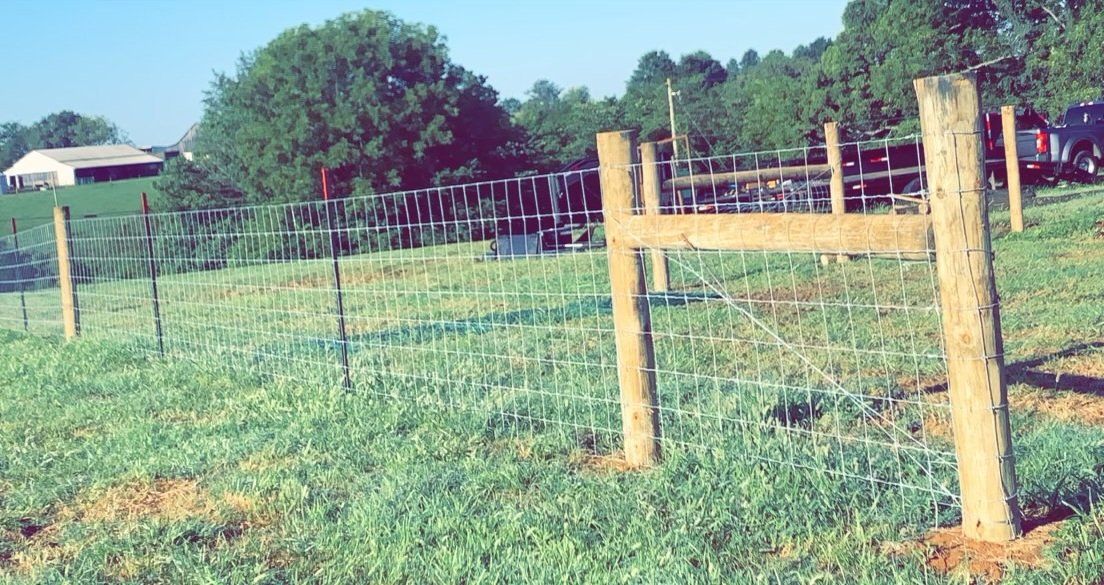Woven Wire Fence — Coxs Creek, KY — S&S Fencing and Property Maintenance LLC