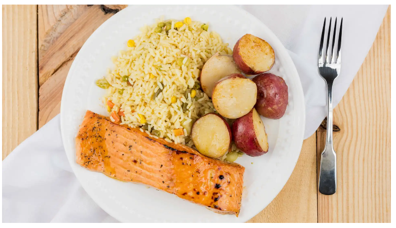 Salmon Platter — Washington, D.C. — Cameron's Seafood DC
