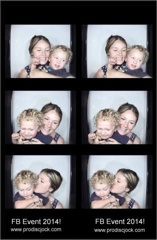 Woman And Child On The Photo Booth — Pinellas Park, FL — Hyde's Professional DJ & Event Services