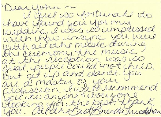 Customers Review — Pinellas Park, FL — Hyde's Professional DJ & Event Services