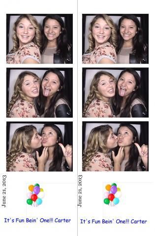 Two Women On The Photo Booth — Pinellas Park, FL — Hyde's Professional DJ & Event Services