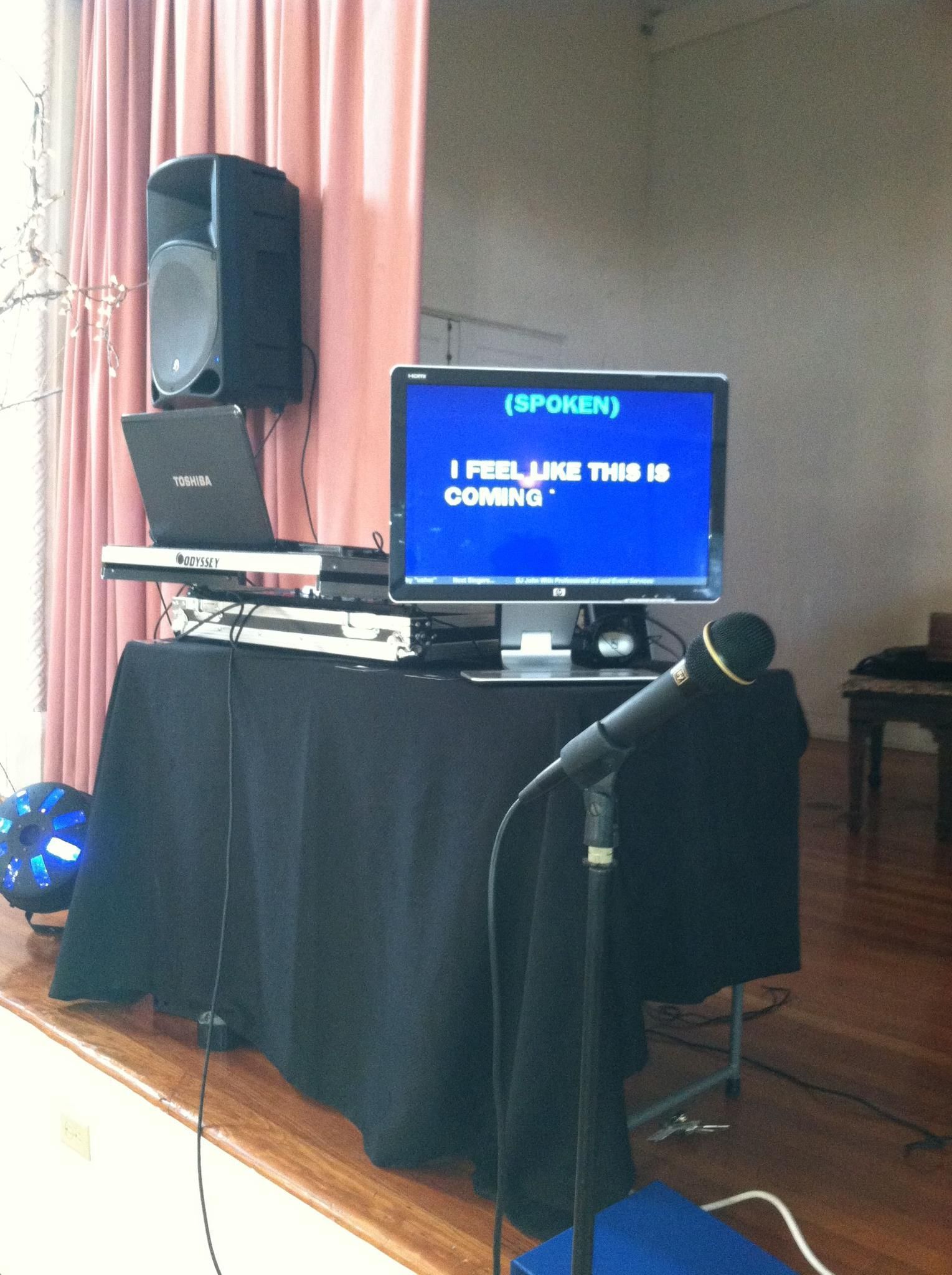 DJ MIxer with Karaoke — Pinellas Park, FL — Hyde's Professional DJ & Event Services