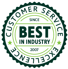 Best in Industry: Customer Service Badge