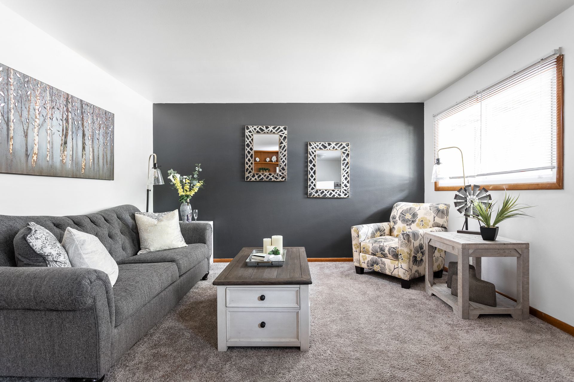 Meadow Park - furnished living room