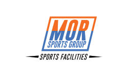 The logo for the mor sports group sports facilities