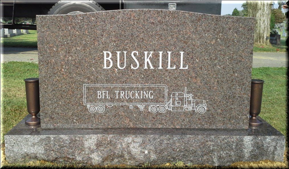 Buskill Headstone