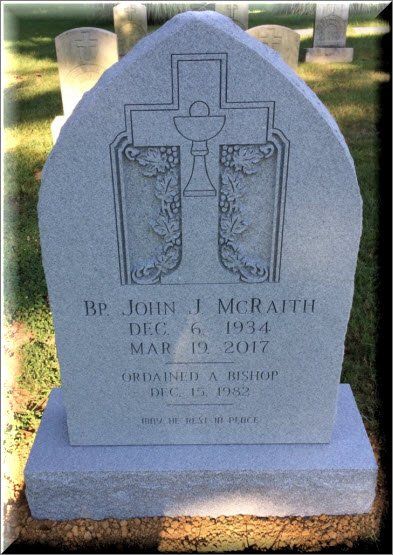 Headstone for John McRaith