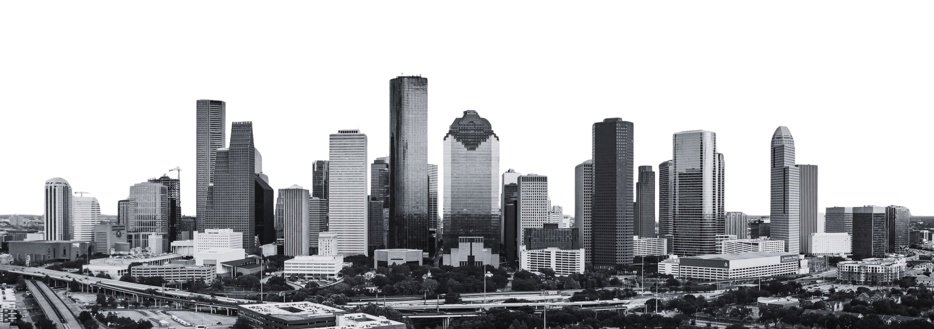 An image of the Houston skyline