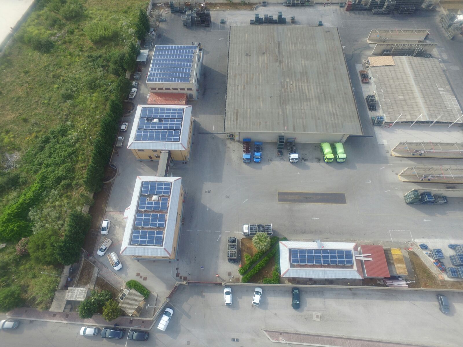 pannelli solari per capannoni