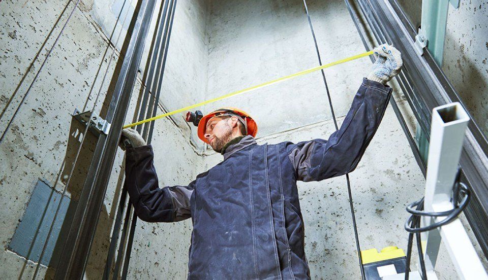 Ispezione vano ascensore