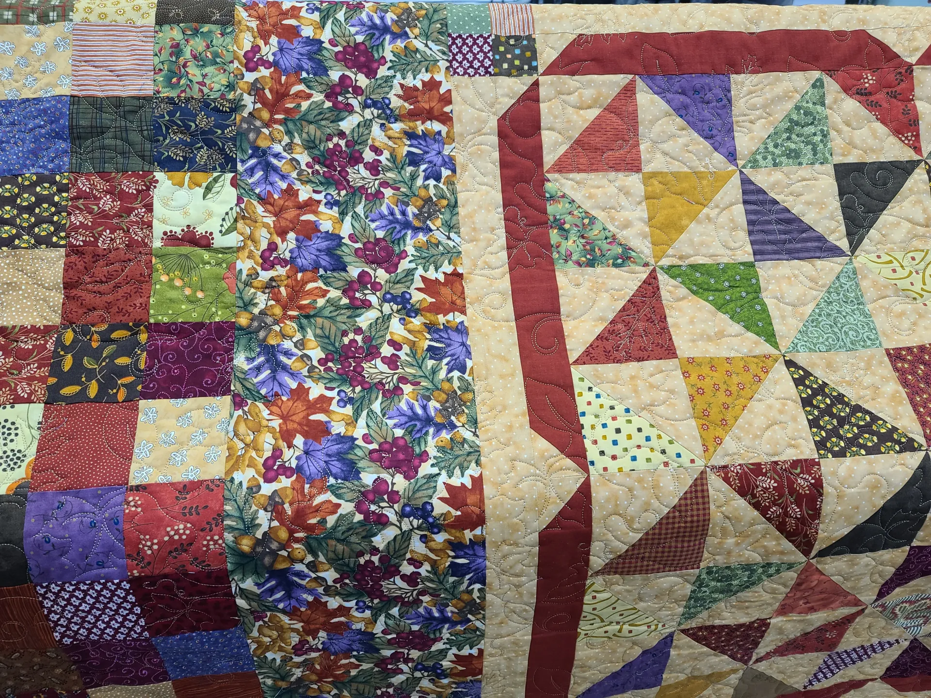 Modern quilt design gallery Treasure Valley Brown Bear Quilting Services LLC