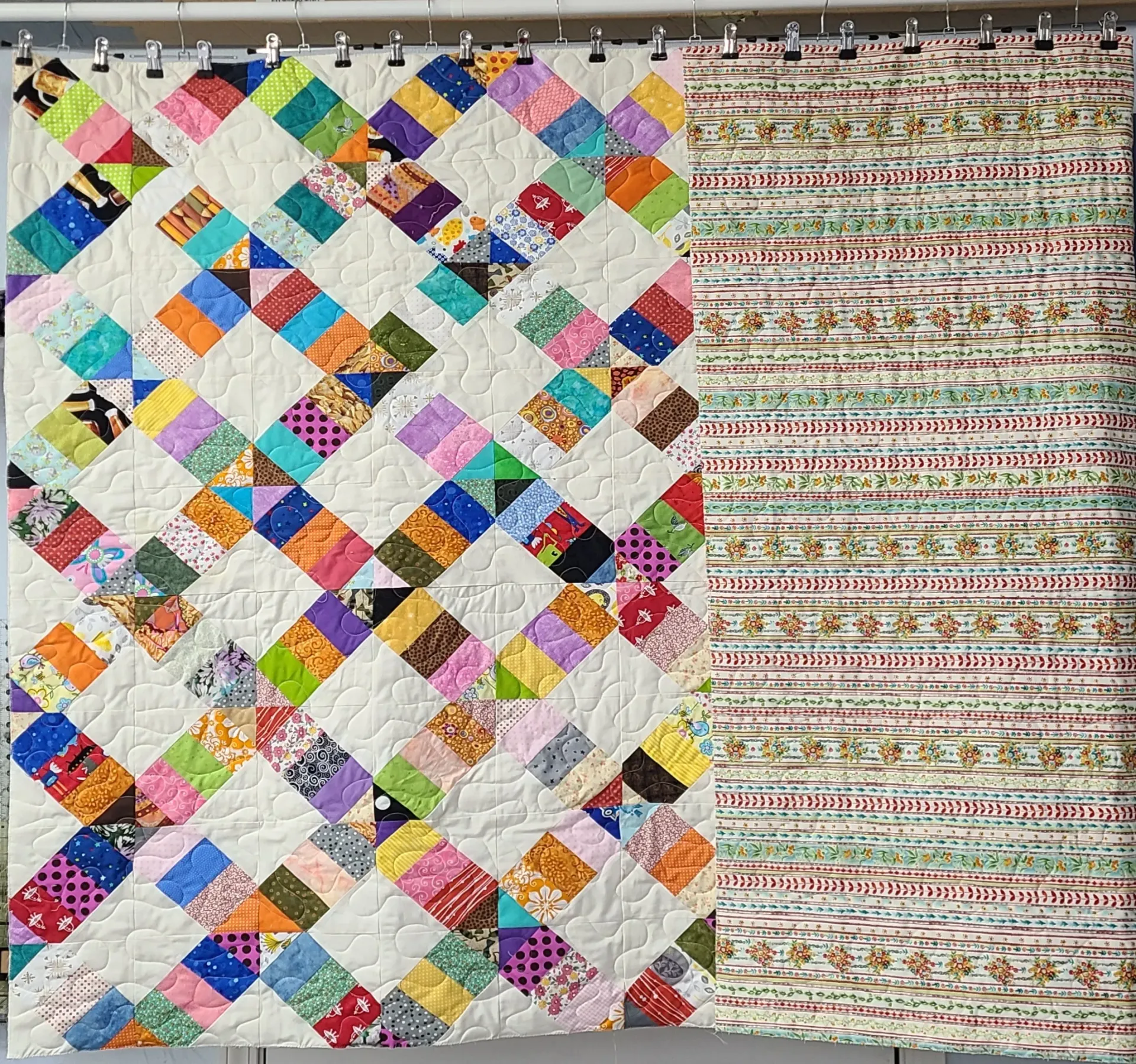 High precision longarm quilting Meridian Treasure Valley Brown Bear Quilting Services LLC