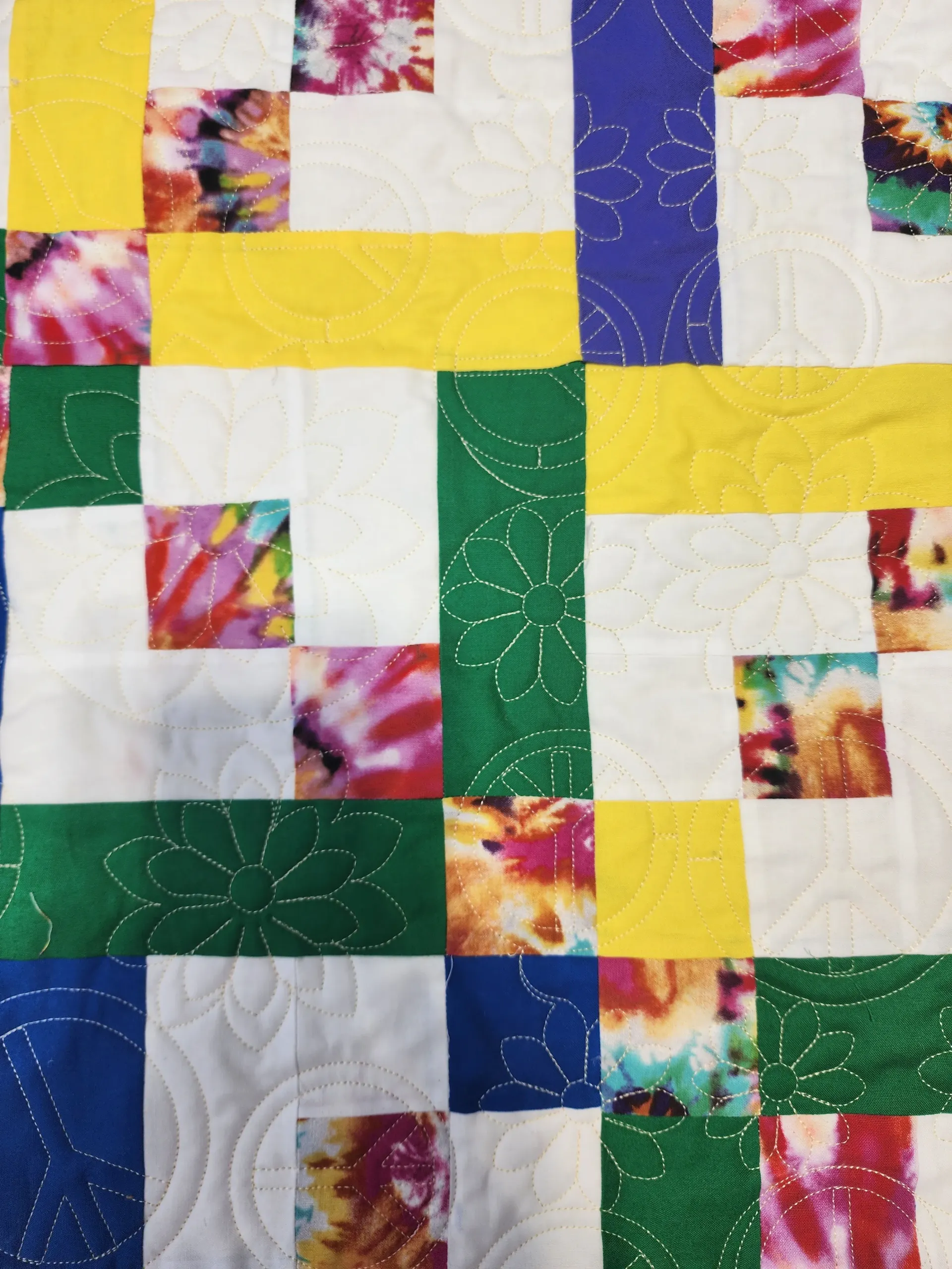 Preparing quilt for longarm quilting Meridian Idaho by Brown Bear Quilting Services LLC
