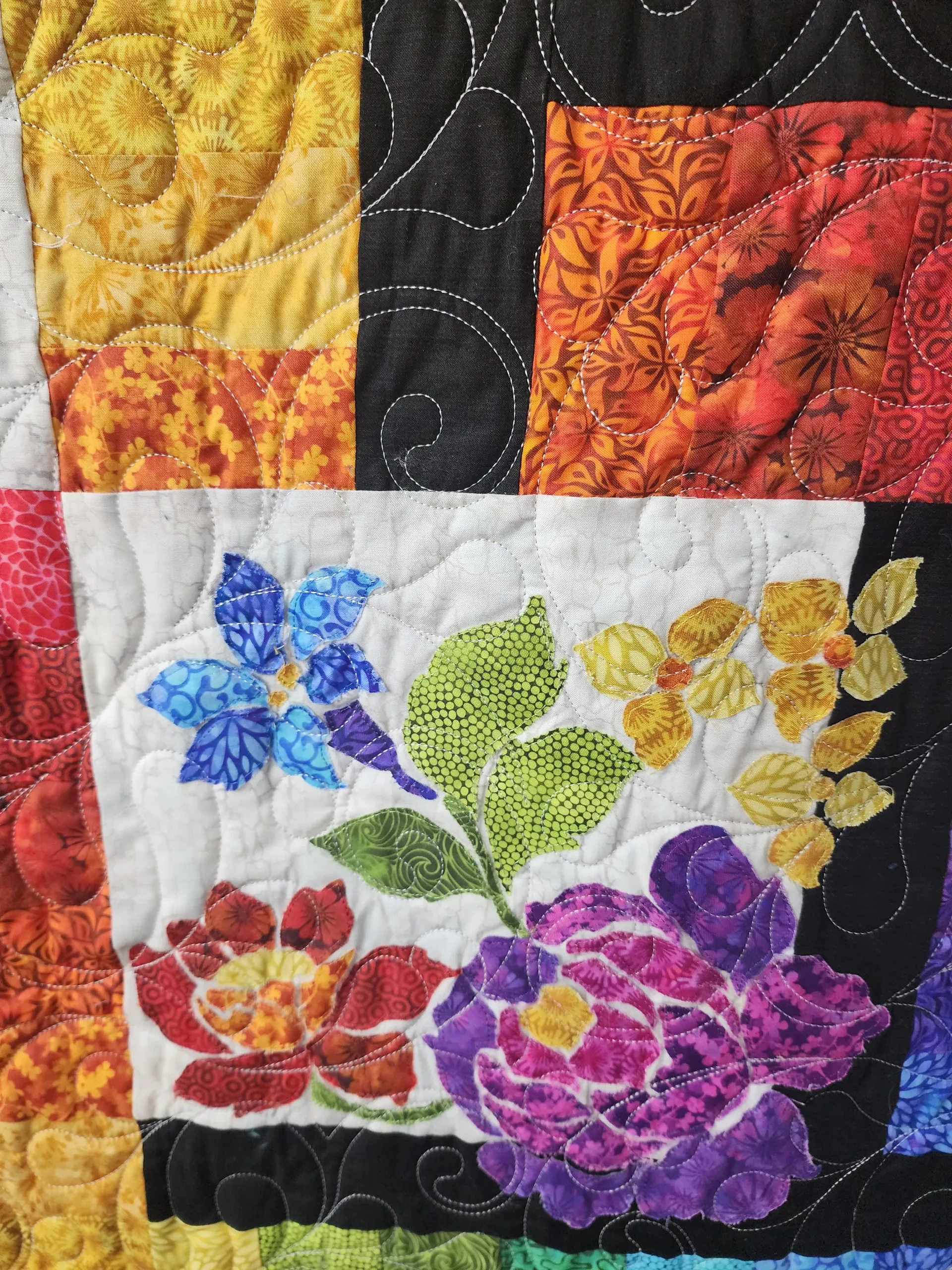 Longarm quilting craftsmanship Treasure Valley by Brown Bear Quilting Services LLC