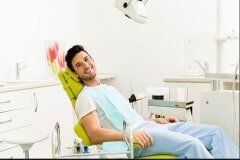 Patient in chair — Dental in Tampa, FL