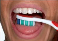 Step 6 of brushing your teeth — Dentist in Tampa, FL