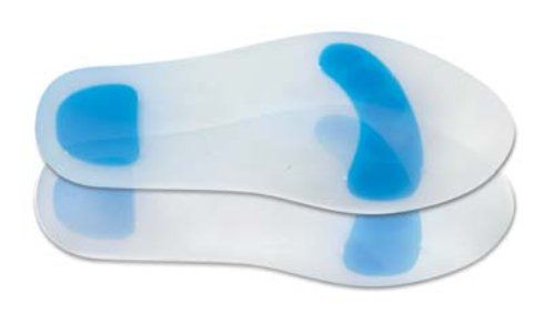 106  GEL INSOLES WITH SOFT IMPACT AREAS zolītes
