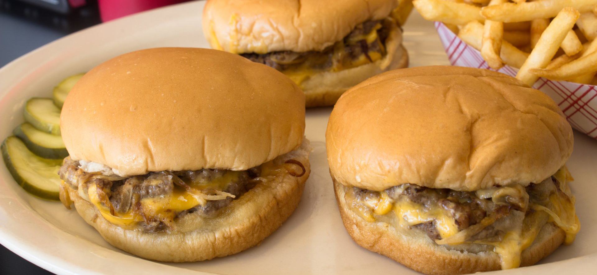Hunter House Hamburgers Double Cheeseburgers