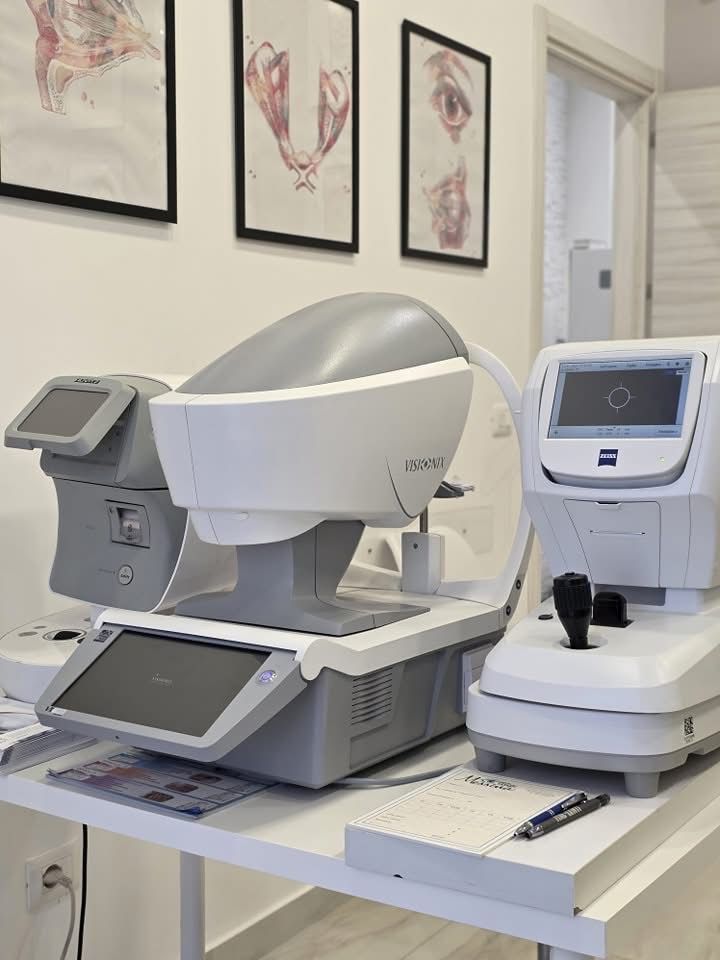 Due dispositivi diagnostici optometrici