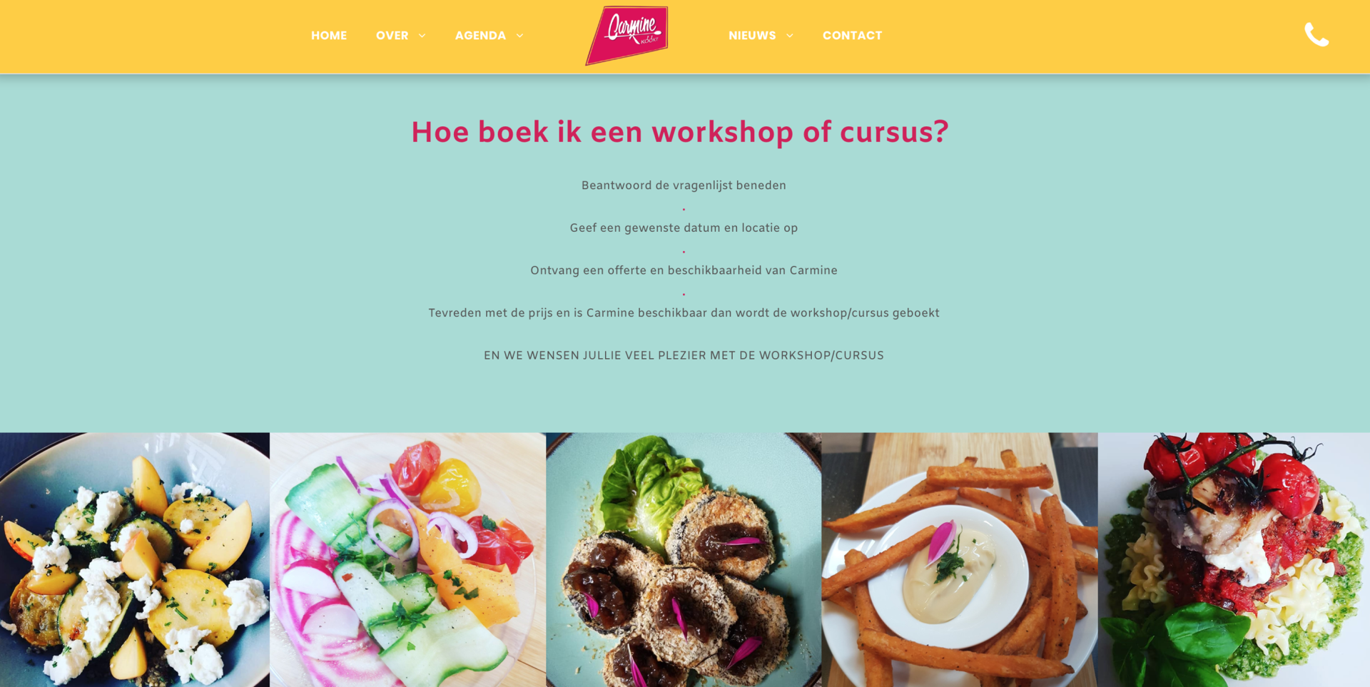 carmine kookt workshop