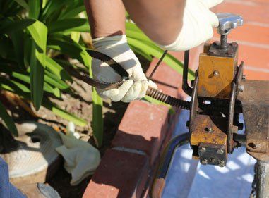 Plumber pumping septic system —  New Build Plumbing in the Whitsundays Cannonmvale, QLD