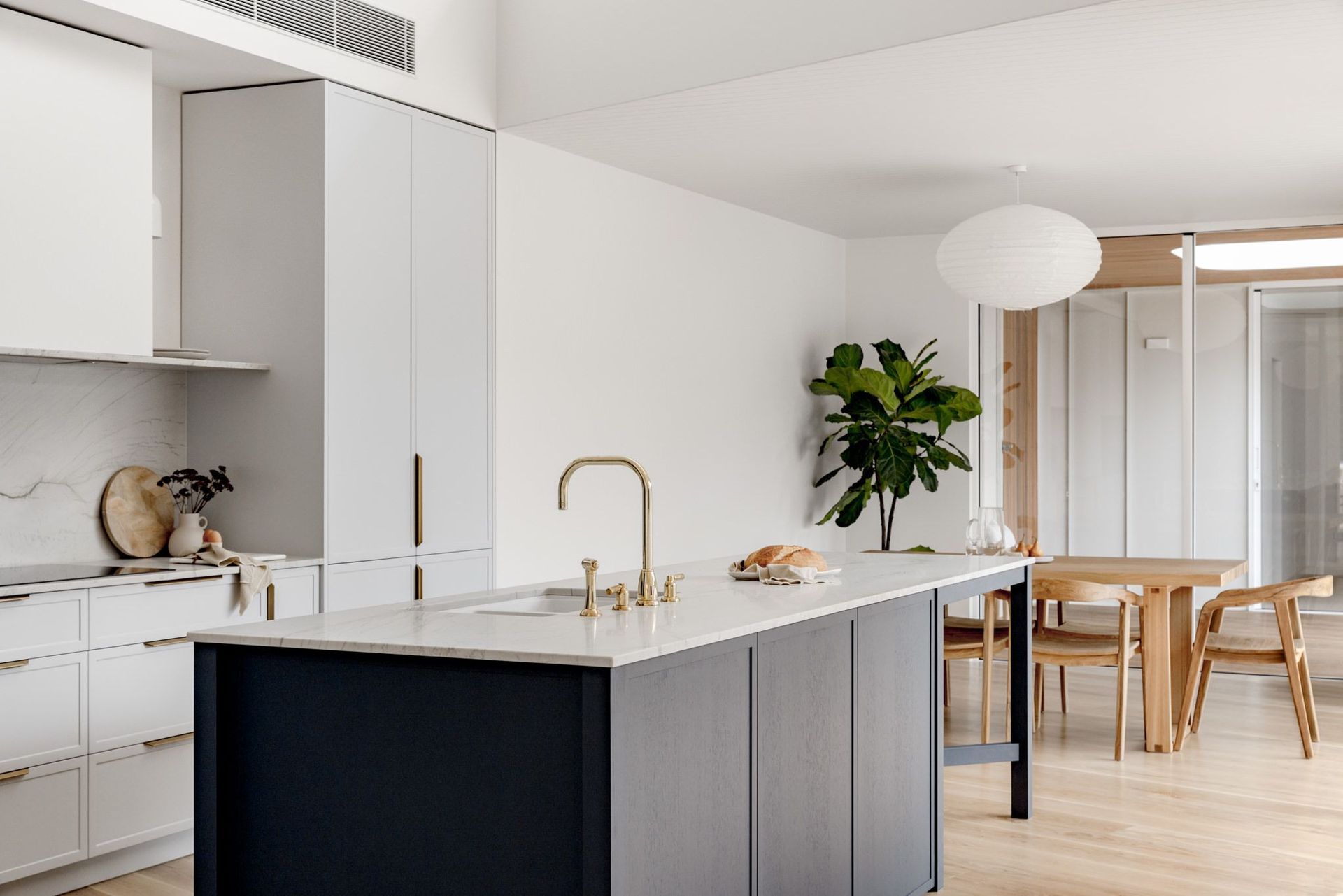Image of kitchen with stone benchtops