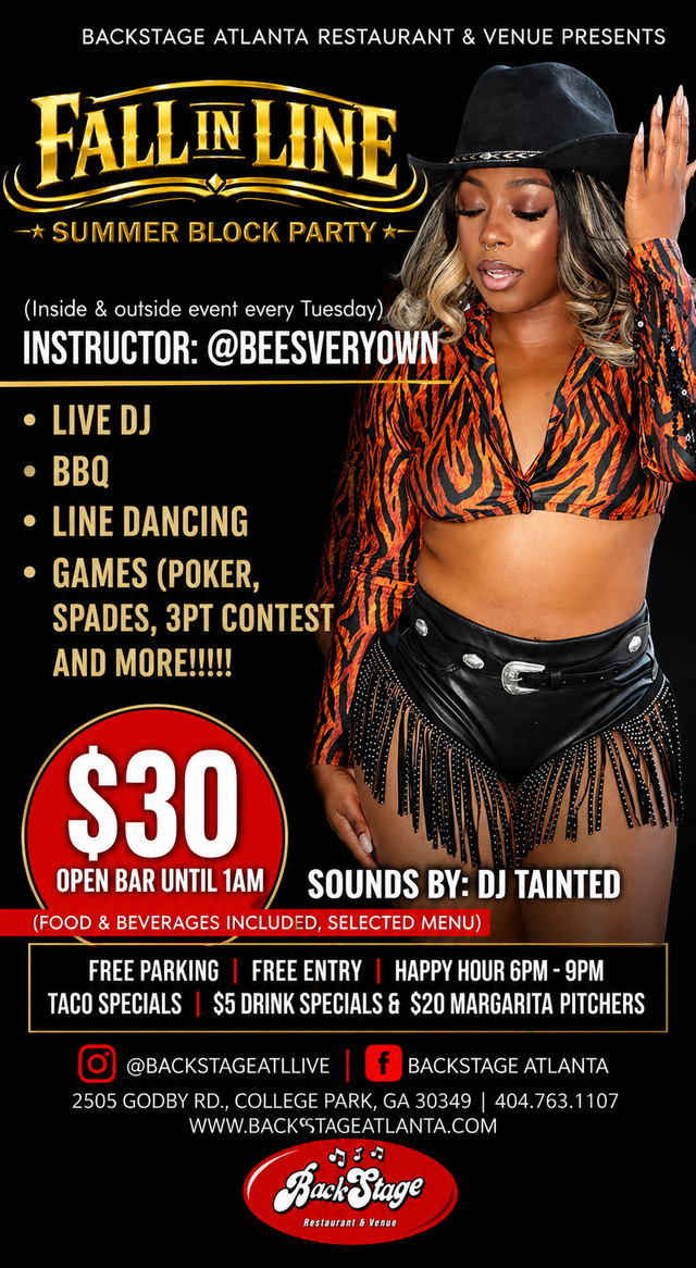 Atlanta Events | Atlanta, GA | Backstage Atlanta