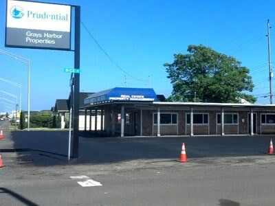 Newly paved parking lot - paving services in Grayland, WA