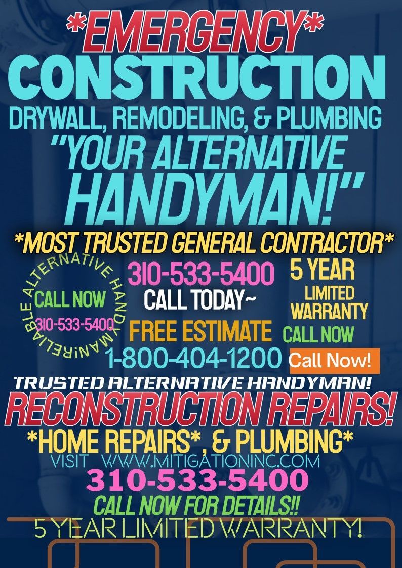 water damage torrance, redondo beach, lomita, hermosa beach, rolling hills, palos verdes, palos verdes estates, north redondo beach, south redondo beach, rolling hills estates, el segundo, north torrance ca, water damage near torrance ca, plumber torrance 