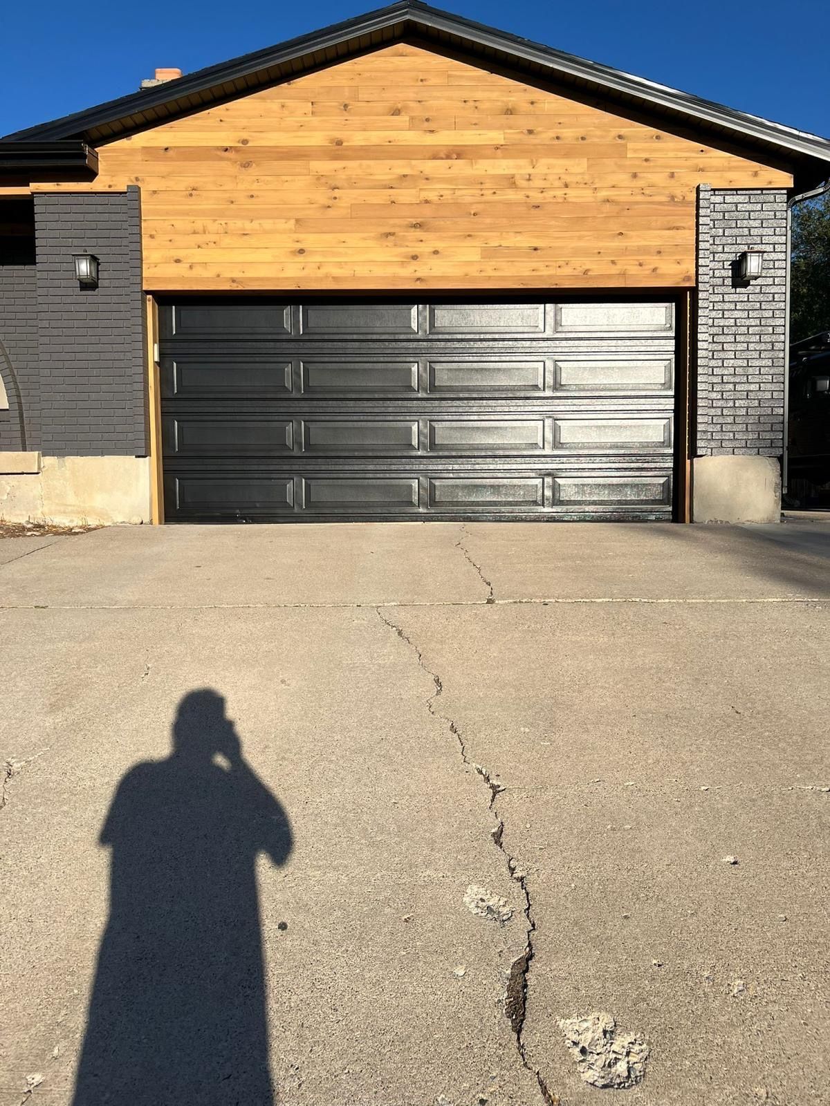 There is a large island in the middle of the kitchen.