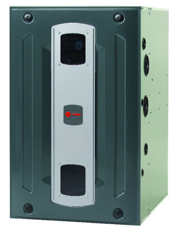 A picture of a furnace on a white background.