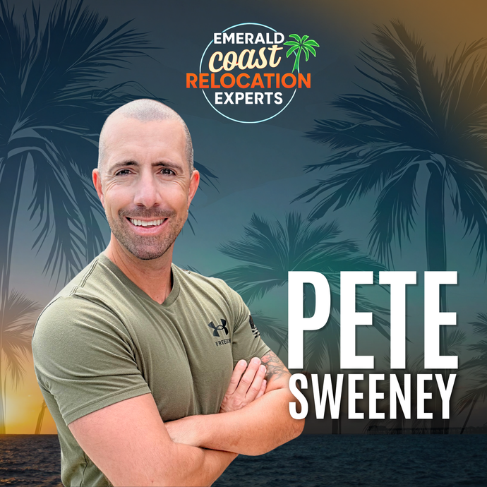 Pete Sweeney Headshot with background