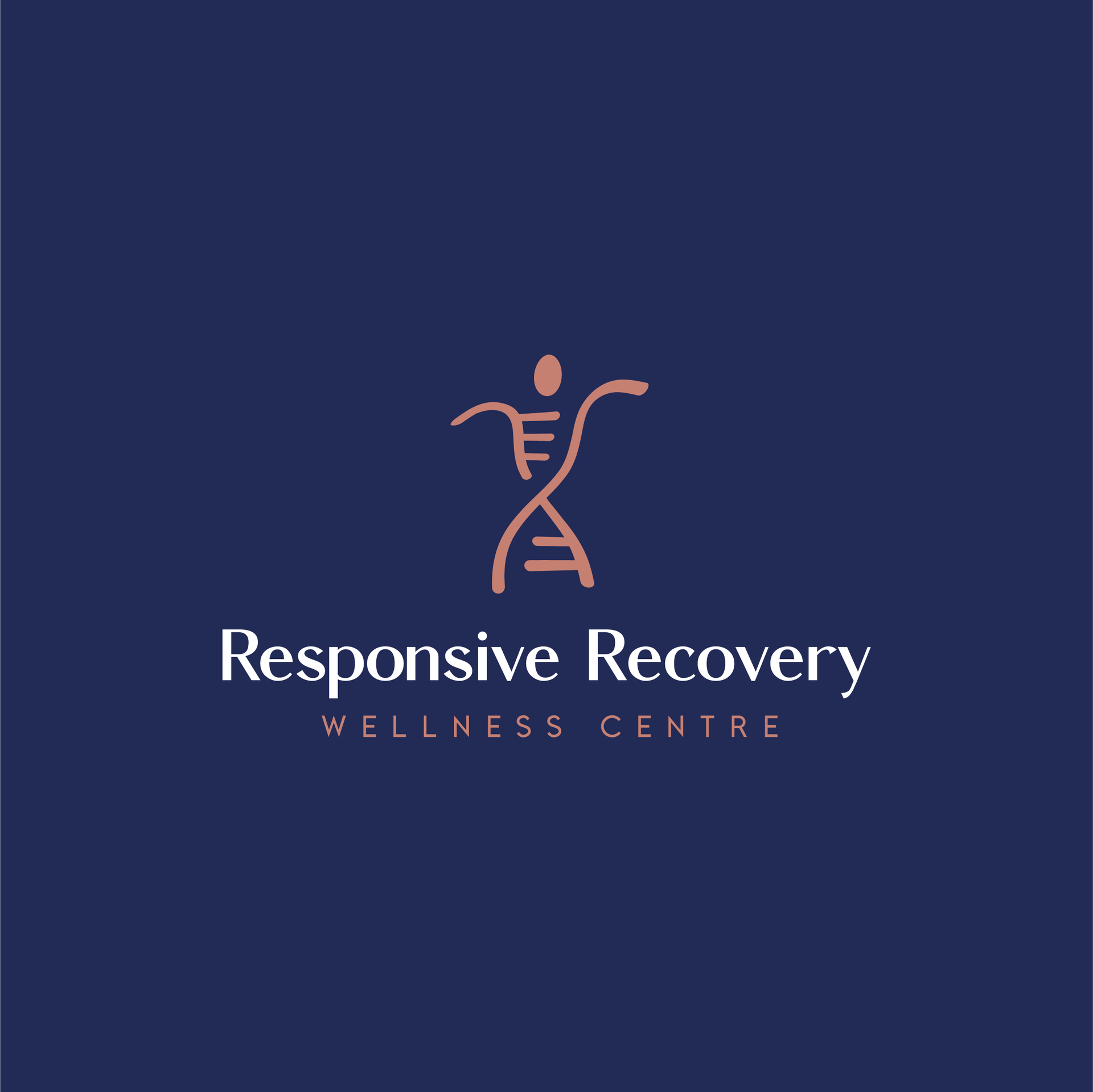 A logo for the responsive recovery wellness centre