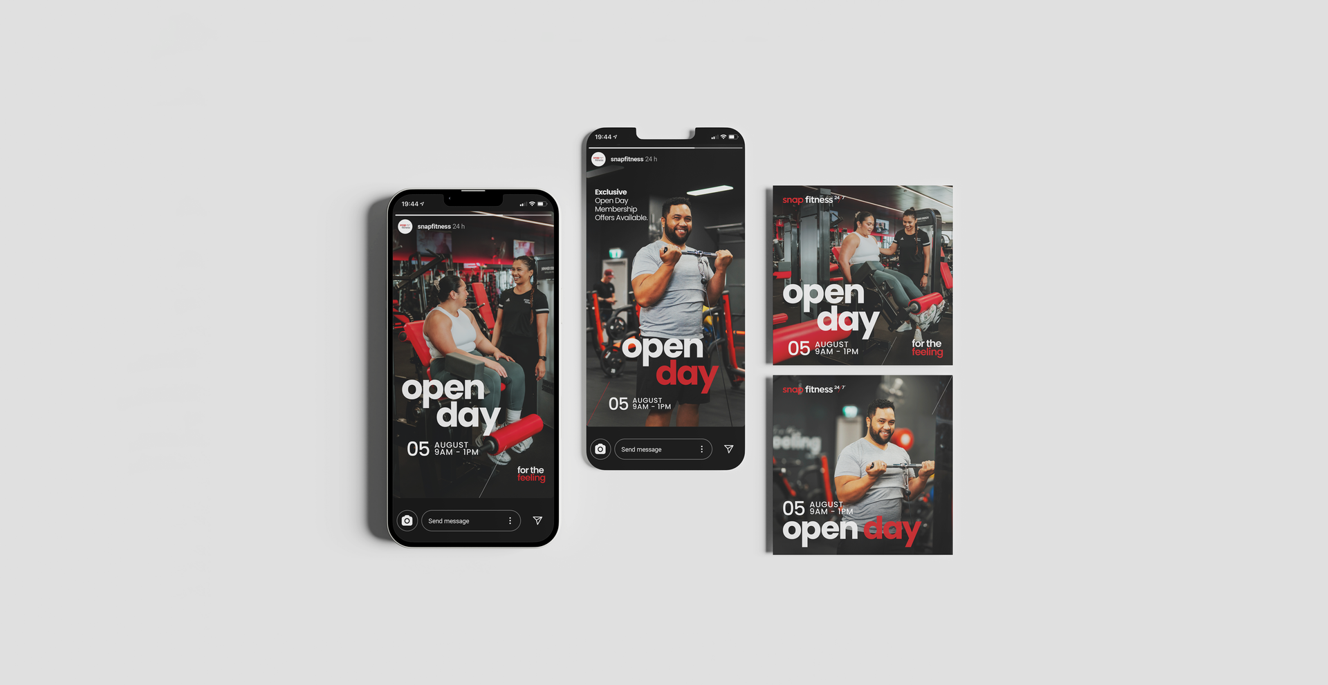 A group of phones sitting next to each other on a table.