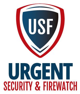 A logo for usf urgent security and firewatch