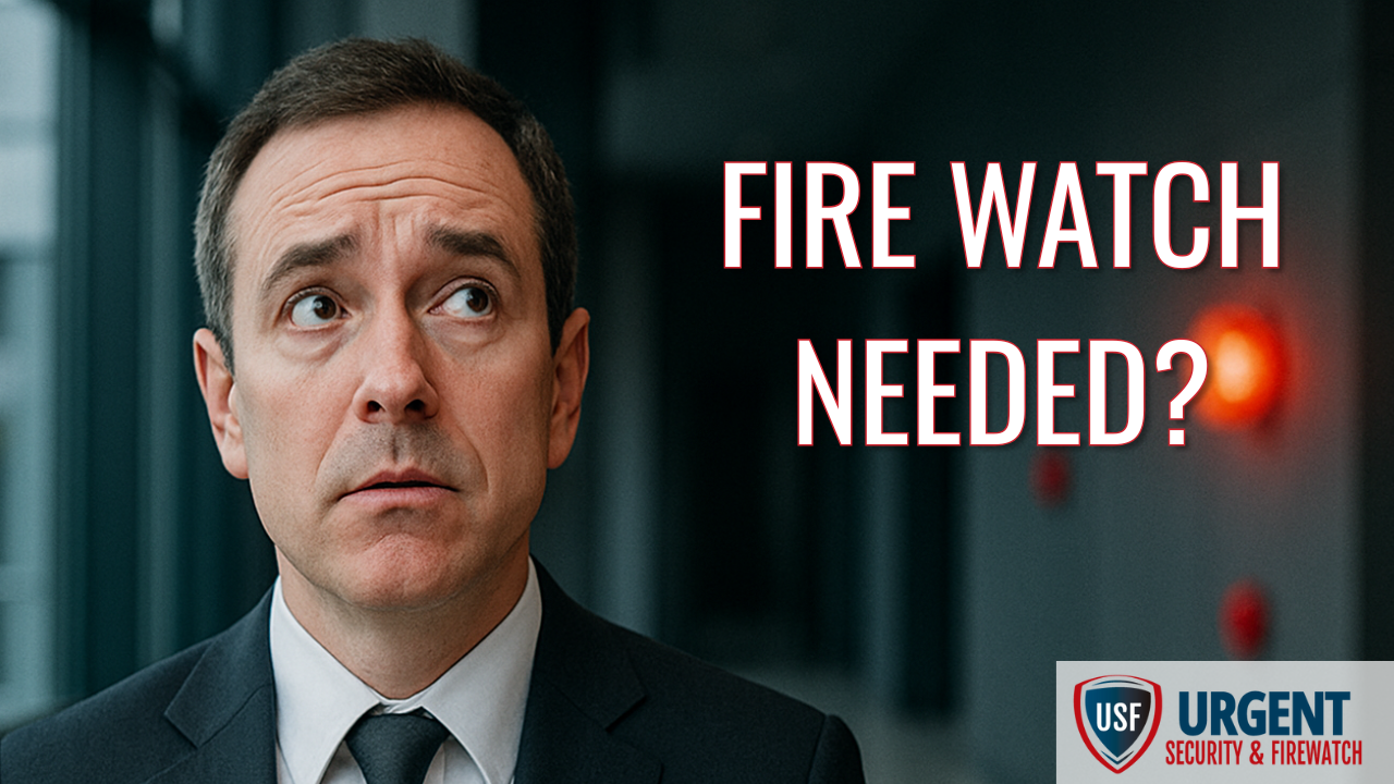 When is fire watch required?