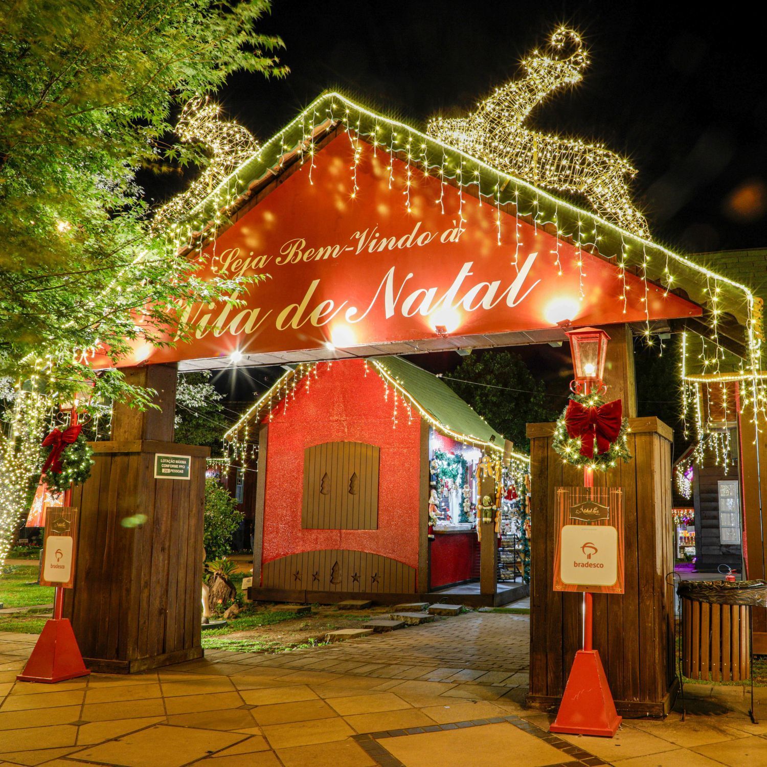 Vila de Natal do Natal Luz de Gramado - Foto de Cleiton Thiele