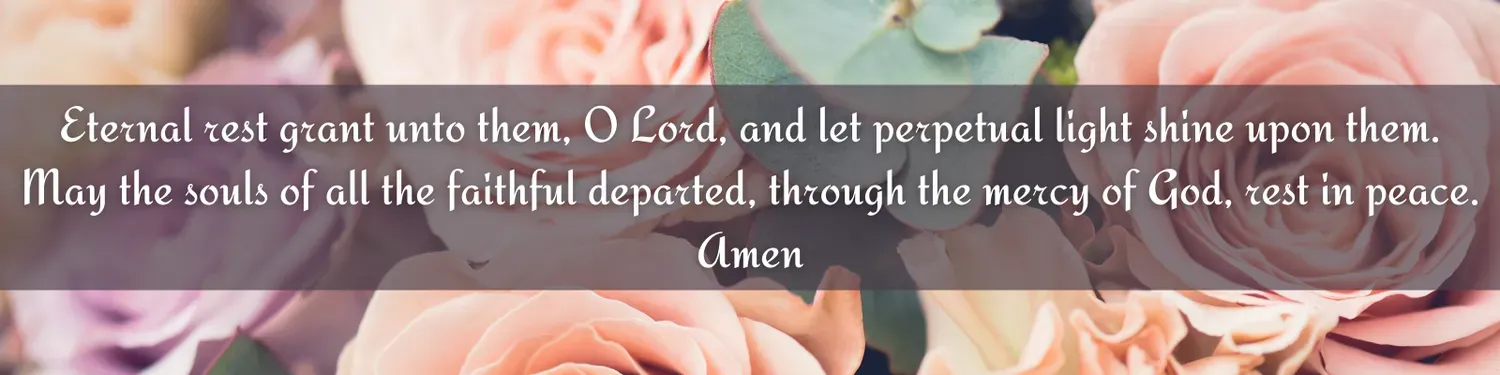 Biblical quote in white serif text over a blurred purple-red sunset sky with a bright horizon line.
