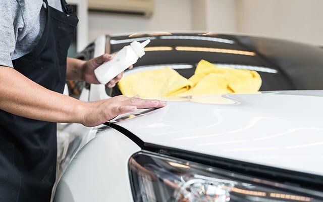 Applying Car Wax — Newberry, SC — Kibler's Inc Paint & Body Shop